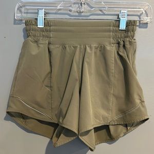 Lululemon Hotty Hot Shorts High Rise Lined Shorts